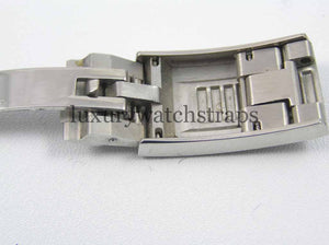 Superb stainless steel glide lock clasp for Rolex Submariner GMT Deep Sea.
