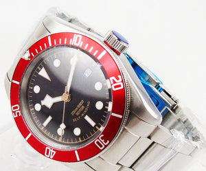 Tudor Black Bay Style Watch. Sterile Dial. Genuine Seiko Japanese NH35 movement.