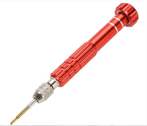 Precision chrome vanadium steel screwdriver to adjust Rolex, Omega, Panerai watch straps